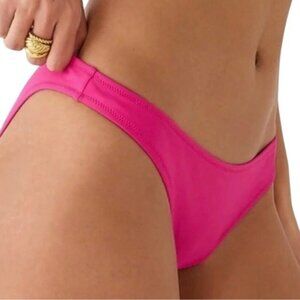 🌻NEW w.tags J. Crew Pink Fushia Heritage 1989 high-leg bikini bottoms